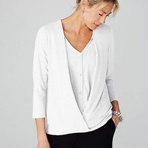 Pure Jill Cross Front Top